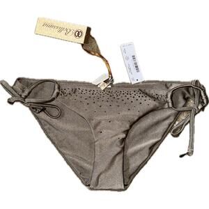 NWT  Bellissima Swarovski Bikini Bottoms - Size Medium